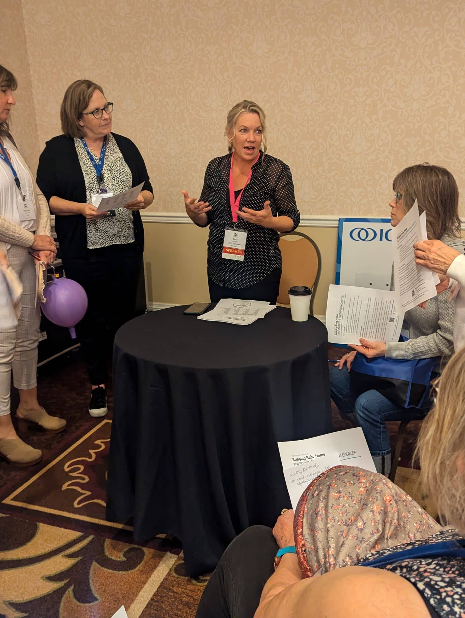 icea 2024 group talking